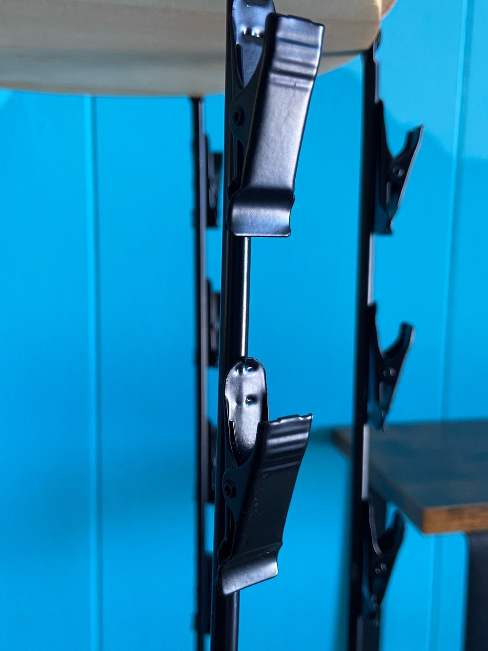 Rotating Display Stand with Clips - Picture 4 of 7